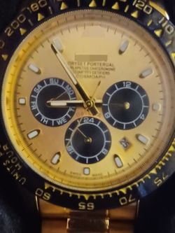 Mens Swiss Movement Watch ⌚️ 