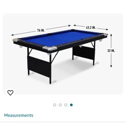 7 Inch Pool Table