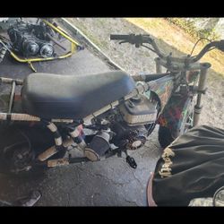 Full Size Mini Bike / Stock 212cc / Lights, Air Horn, Turn Signals, Brake Lights/ $450 / Needs Ignition Coil Replaced. 