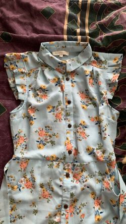 blue dress size large