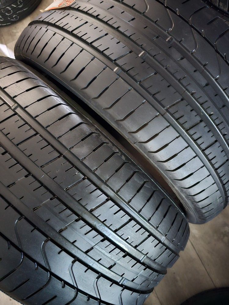 (TWO) 295 40 21 PIRELLI TIRES