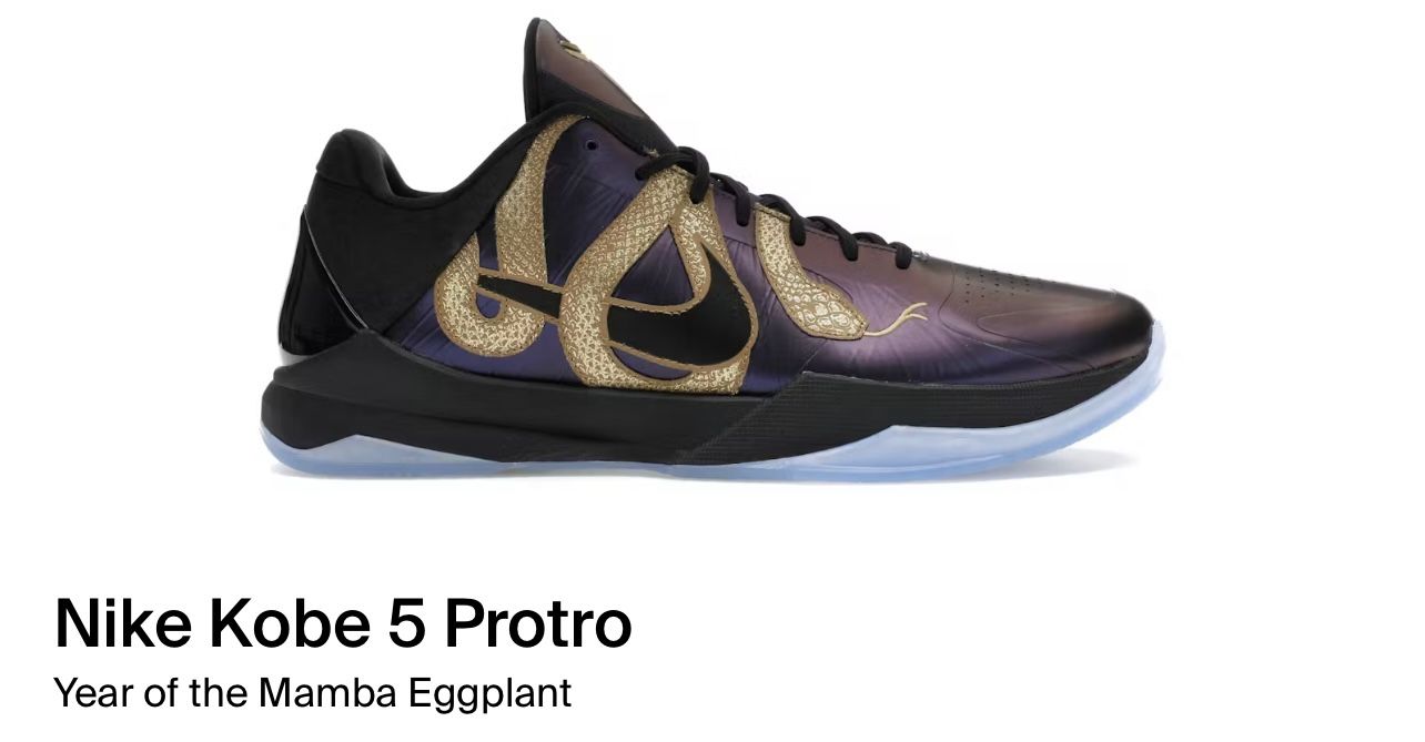 Kobe 5 Protro Size 11.5