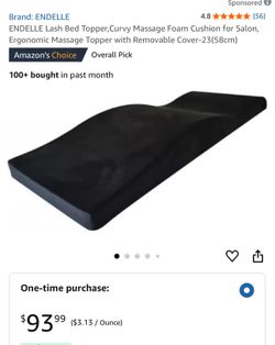 Curved Lash Bed Topper