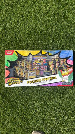 Pokemon Focused Fighters Premium Collection box