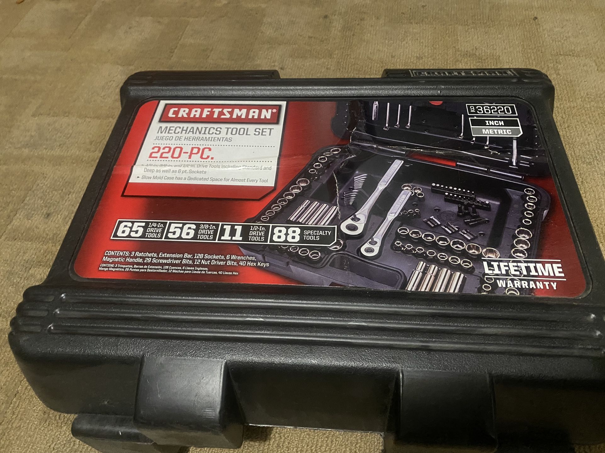 CRAFTSMAN Tool Set Case