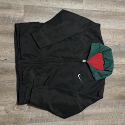Vintage Nike Sherpa Lined Jacket size XL
