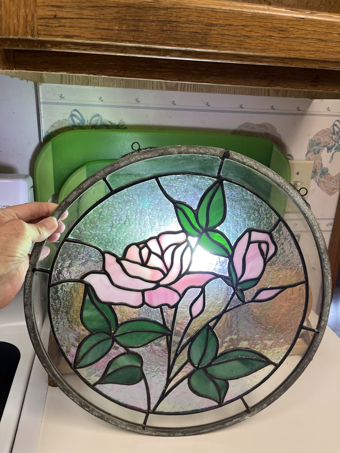 Beautiful Stained Glass Roses
