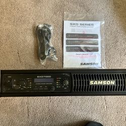 DJ Samson SXD 7000 Power Amplifier