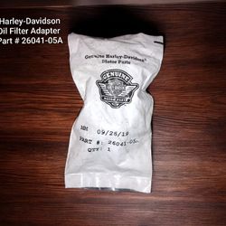 Harley Davidson Oil Filter Adapter