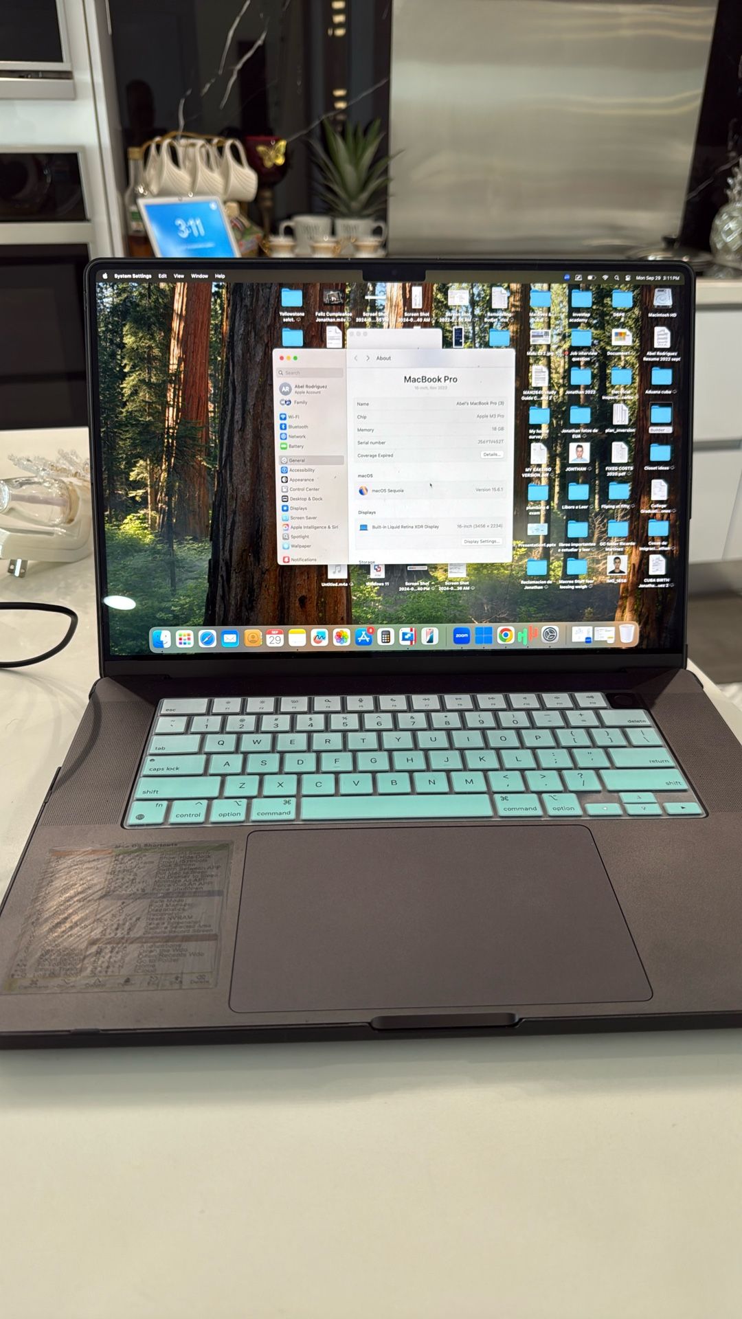 16in Apple M3 Pro