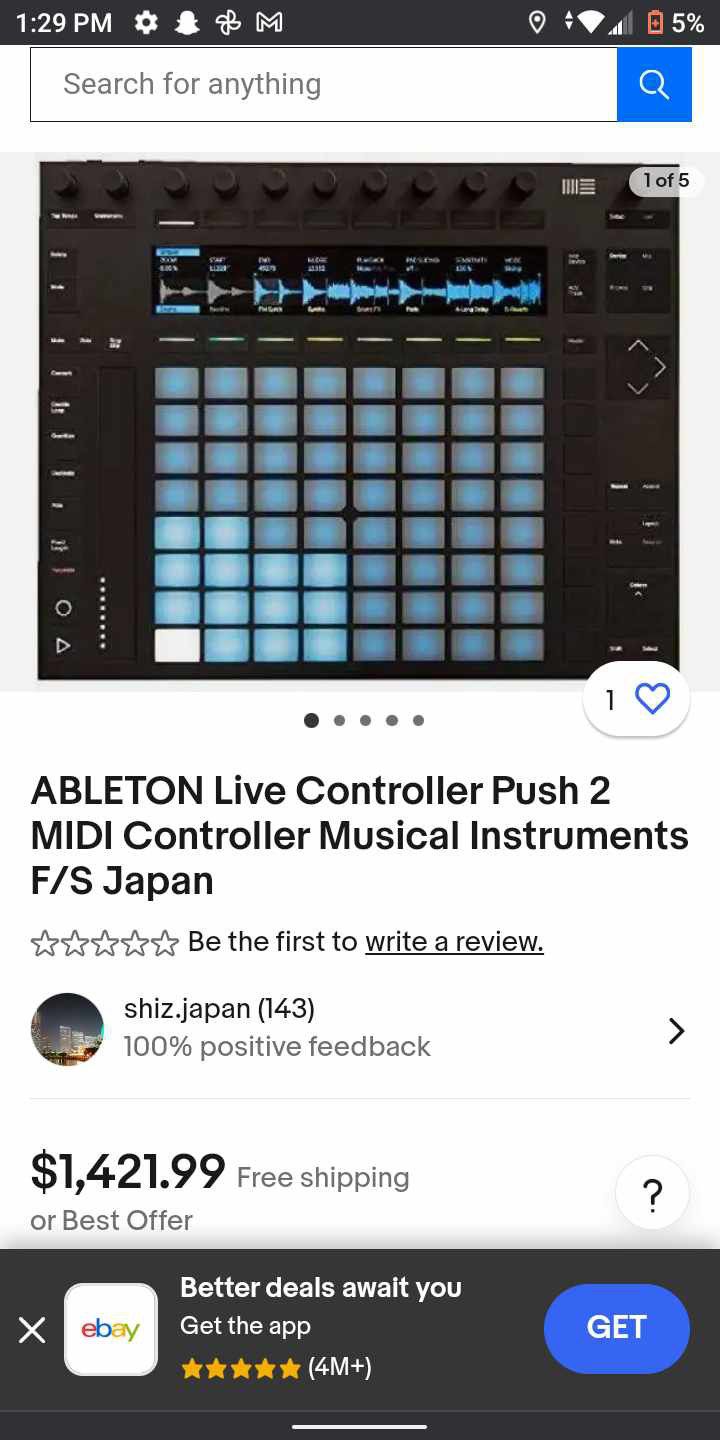 Able tonight Live Controller Push 2 Midi Controller Musical Instrument