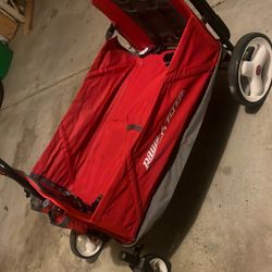 Fold Up Radio Flyer Wagon Roof Missing