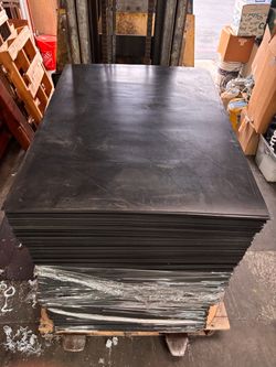 Neoprene Rubber Sheets 1/8 Commercial Grade