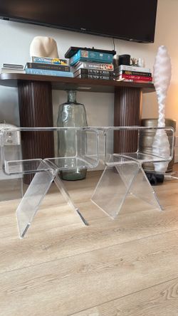 ACRYLIC MODERN NIGHTSTANDS