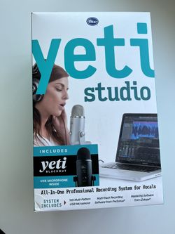 NEW- Yeti Studio Microphone