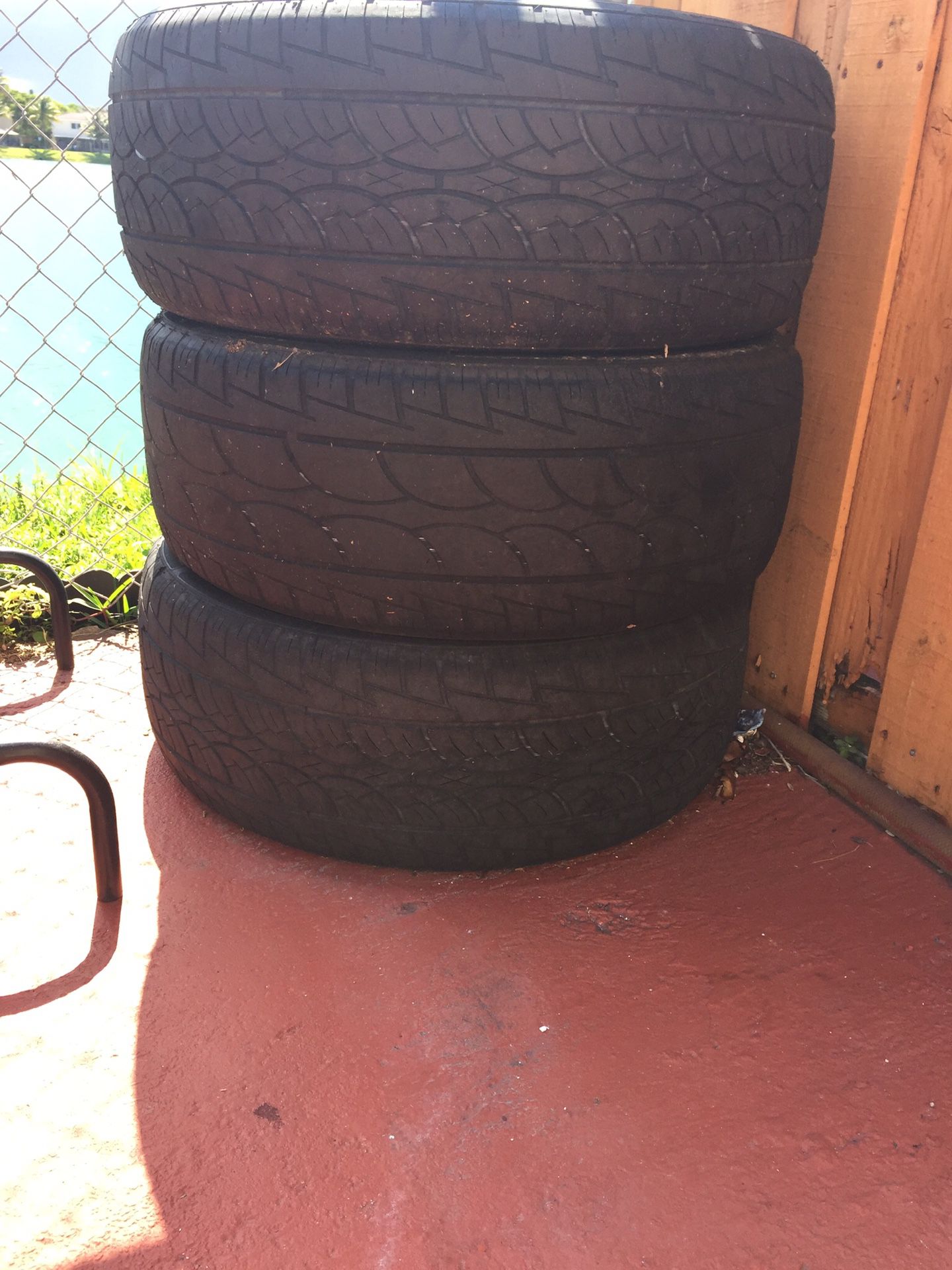 3 used tires