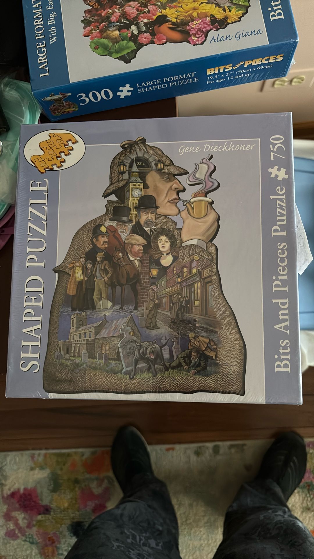 Sherlock Holmes Shaped Puzzle 750 Pieces