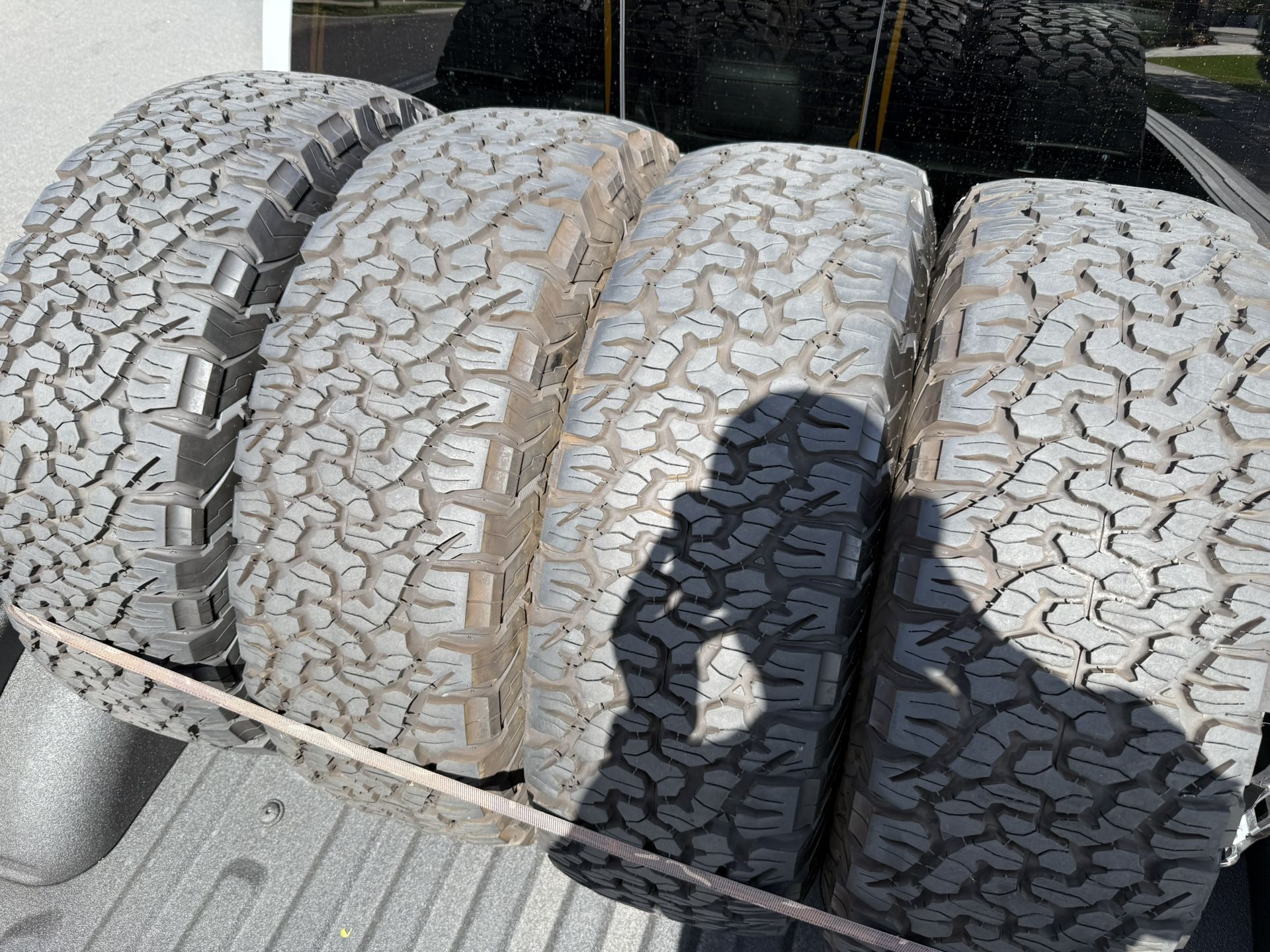 BF Goodrich All-Terrain KO2 Tires - 37x12.5x17 from 2024 Ford Raptor ...