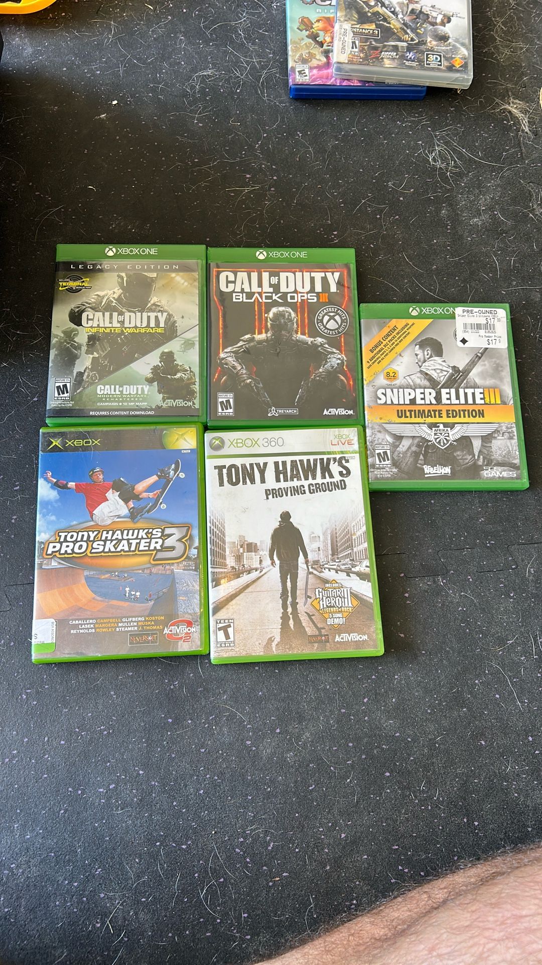 Xbox And Xbox 360 Games 5 Dollars Each
