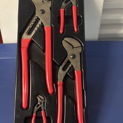 Snap-on Tools 4 pc Pliers Set