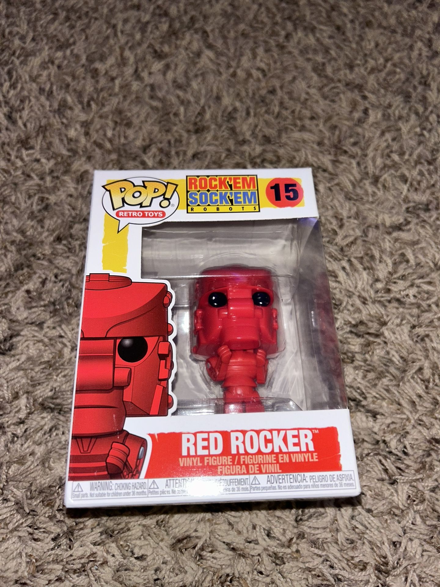 Red robot Funk Pop