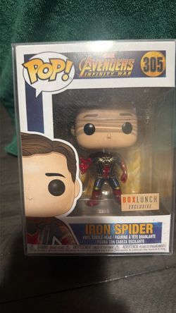 Funko Pop Iron Spider #305 BoxLunch Exclusive