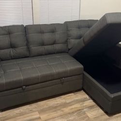 Sectional Convertible Sofa Set