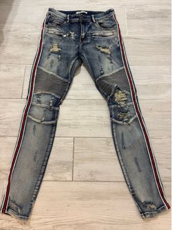 Men embellish jeans 32