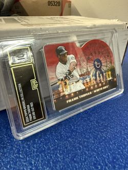 2024 Topps Brooklyn Collection Frank Thomas 3/5 Die Cut Red GEM 10