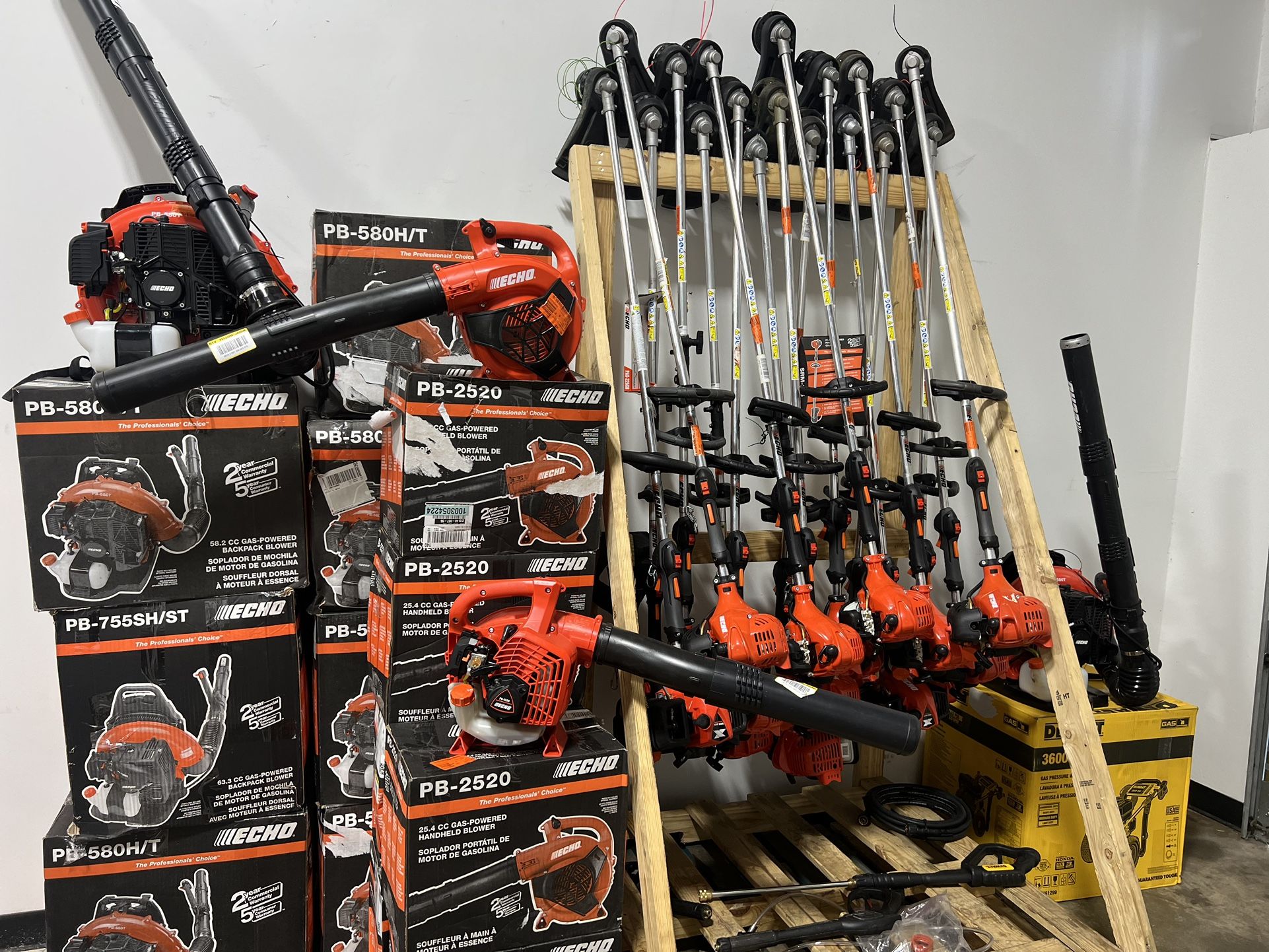 Echo Blowers And Weedeaters