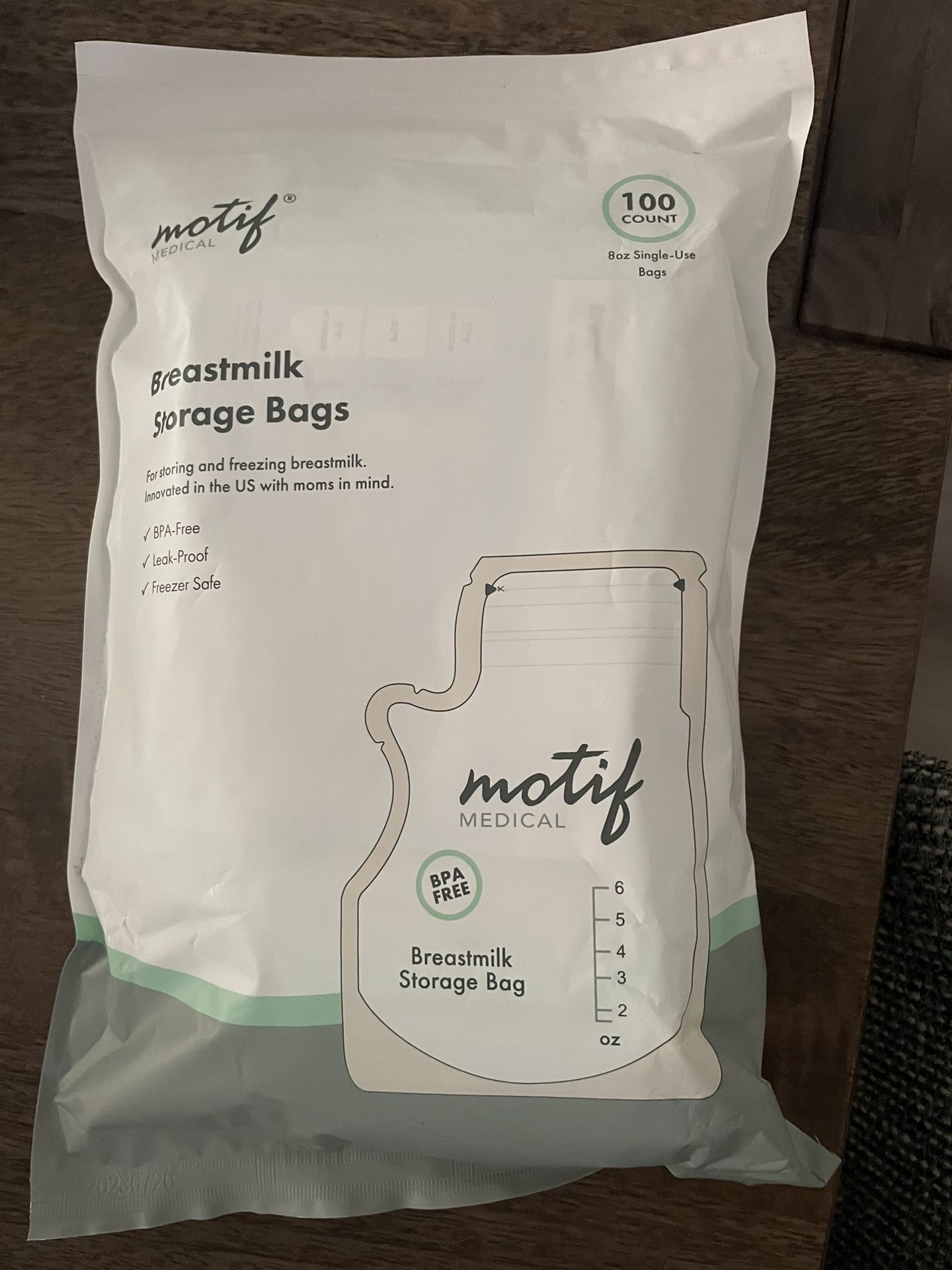 Motif Breastmilk Storage Bags (8oz)