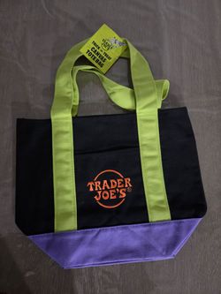 Trader Joe's Halloween Mini Canvas Totes