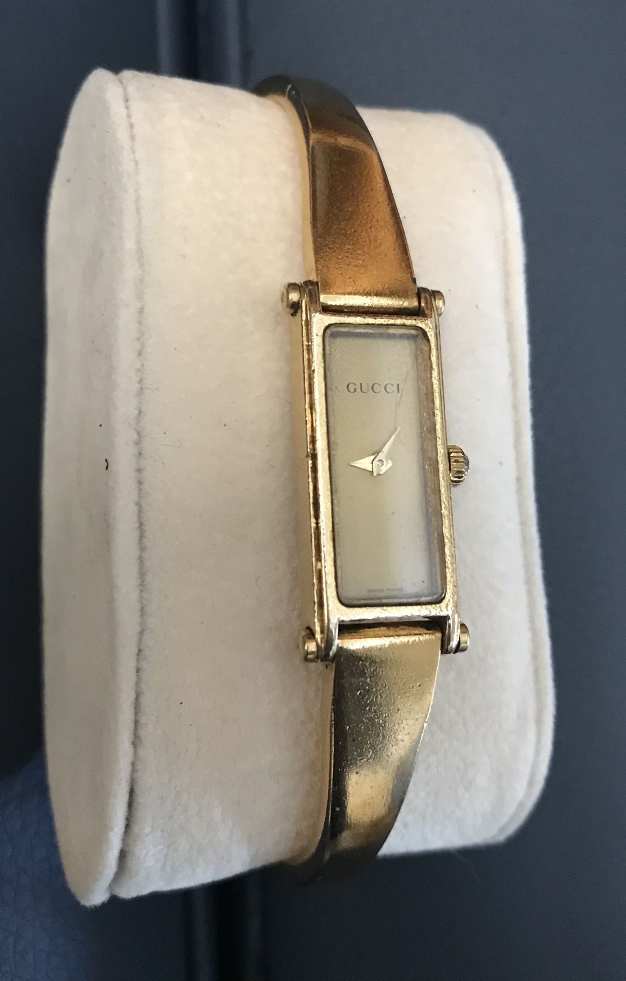 Vintage Gucci Bangle Wrist Watch 