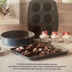 Princess House Juego De 3 Piezas Para Hornear 