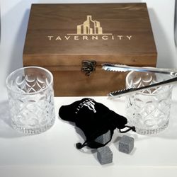 Bulk Whiskey Stones And Glass Sets