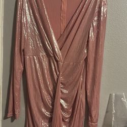 Silk Dress Pink 
