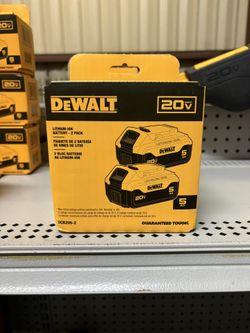 Dewalt 5Ah Battery 2 Pack
