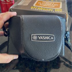 Yashica Camera  With Flash 