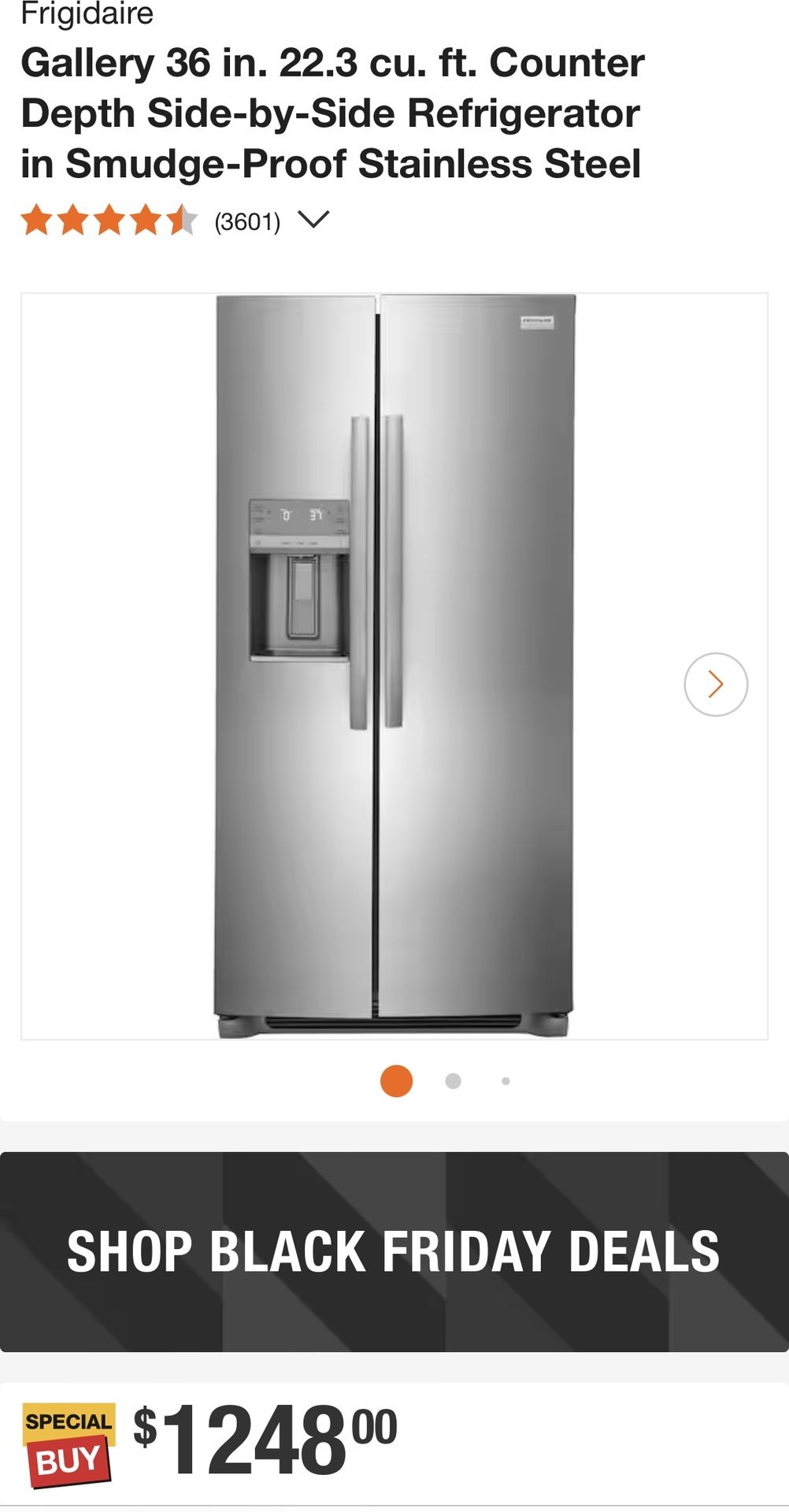BRAND NEW Frigidaire Refrigerator