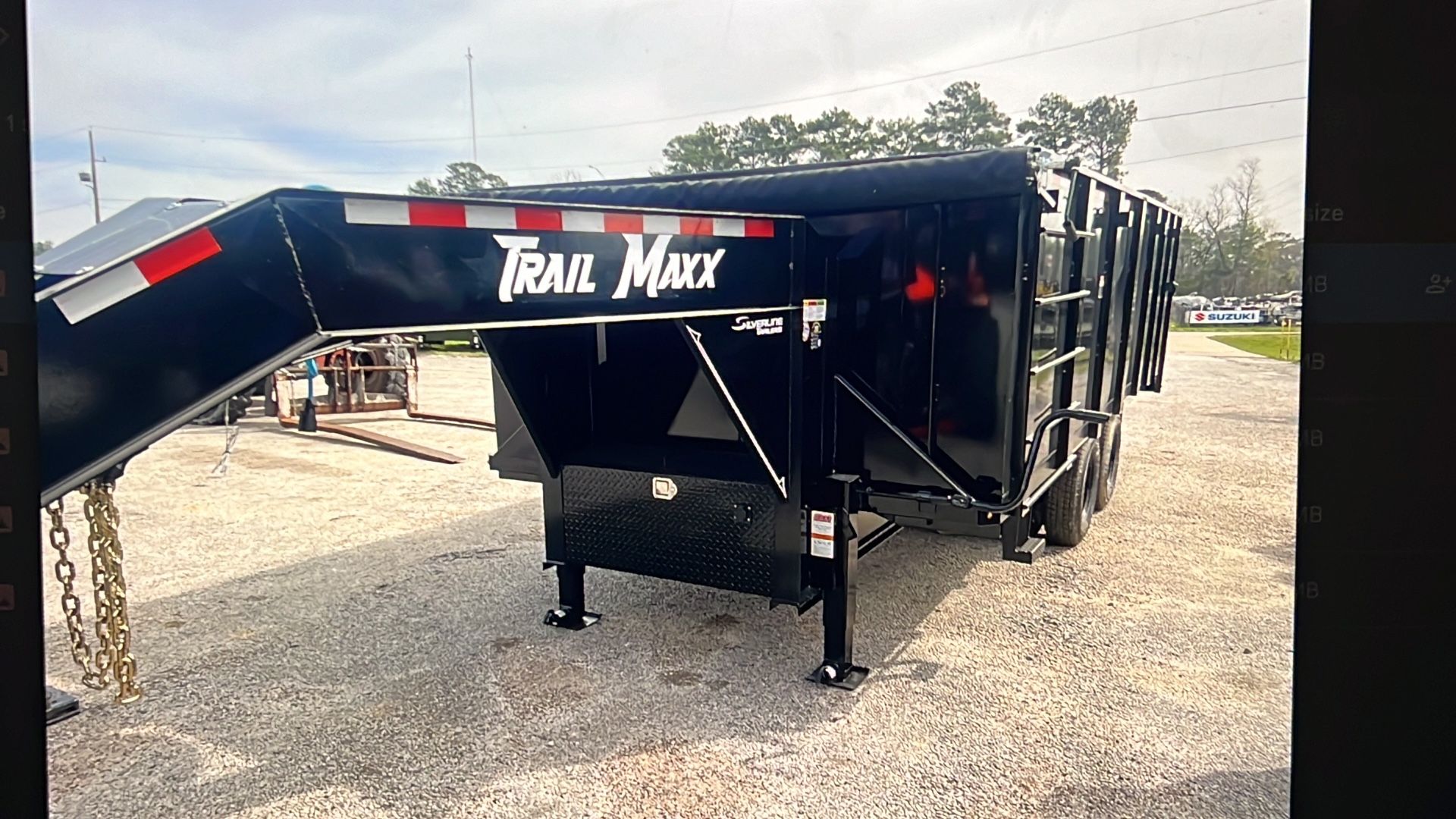 20ft Trailmaxx Dump Trailer