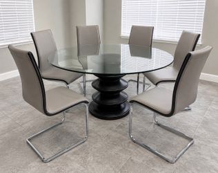 Glass table