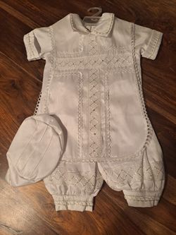 ROPON DE BAUTIZO PARA NIÑO