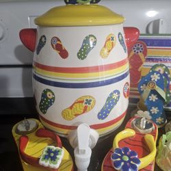 ASSORTED FLIP FLOP SUMMER DECOR *LOT*