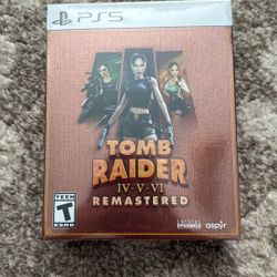 Tomb Raider 4 5 6 Remastered Deluxe Edition For Playstation 5