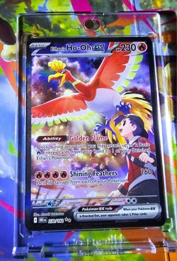 Pokemon Ethan's Ho-Oh ex - 230/182