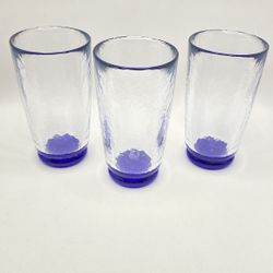 VTG 1960’s Sasaki Cobalt Base &  Some Throughout Resembling Fire & Light Heavy & Beautifully Crafted