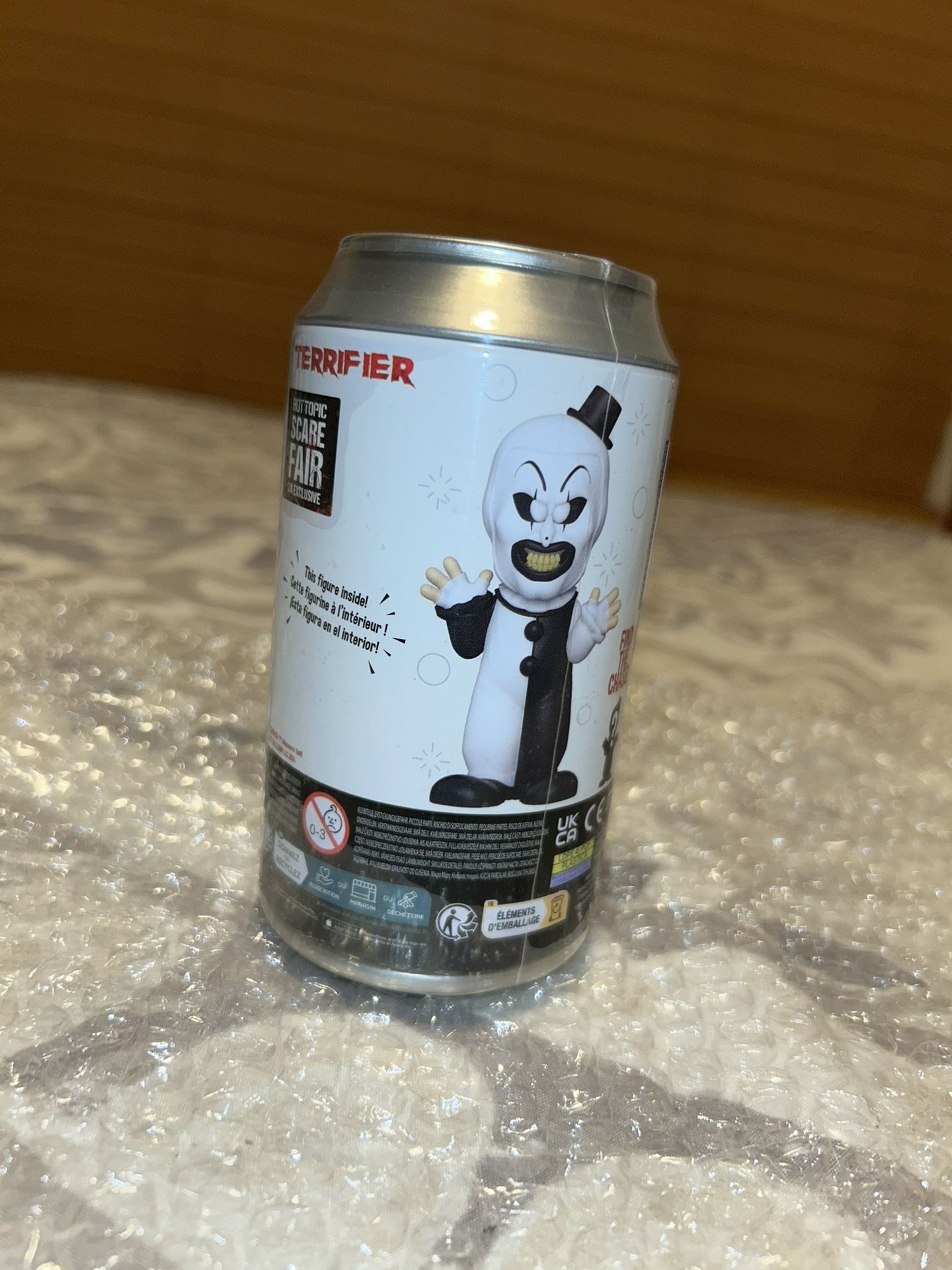 Terrifier Art The Clown Soda Limited Chase Edition