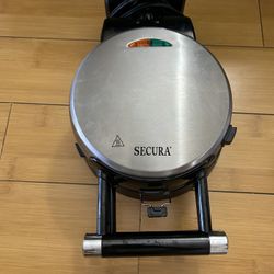 Secura Upgrade Automatic 360 Rotating Non-Stick Belgian Waffle Maker