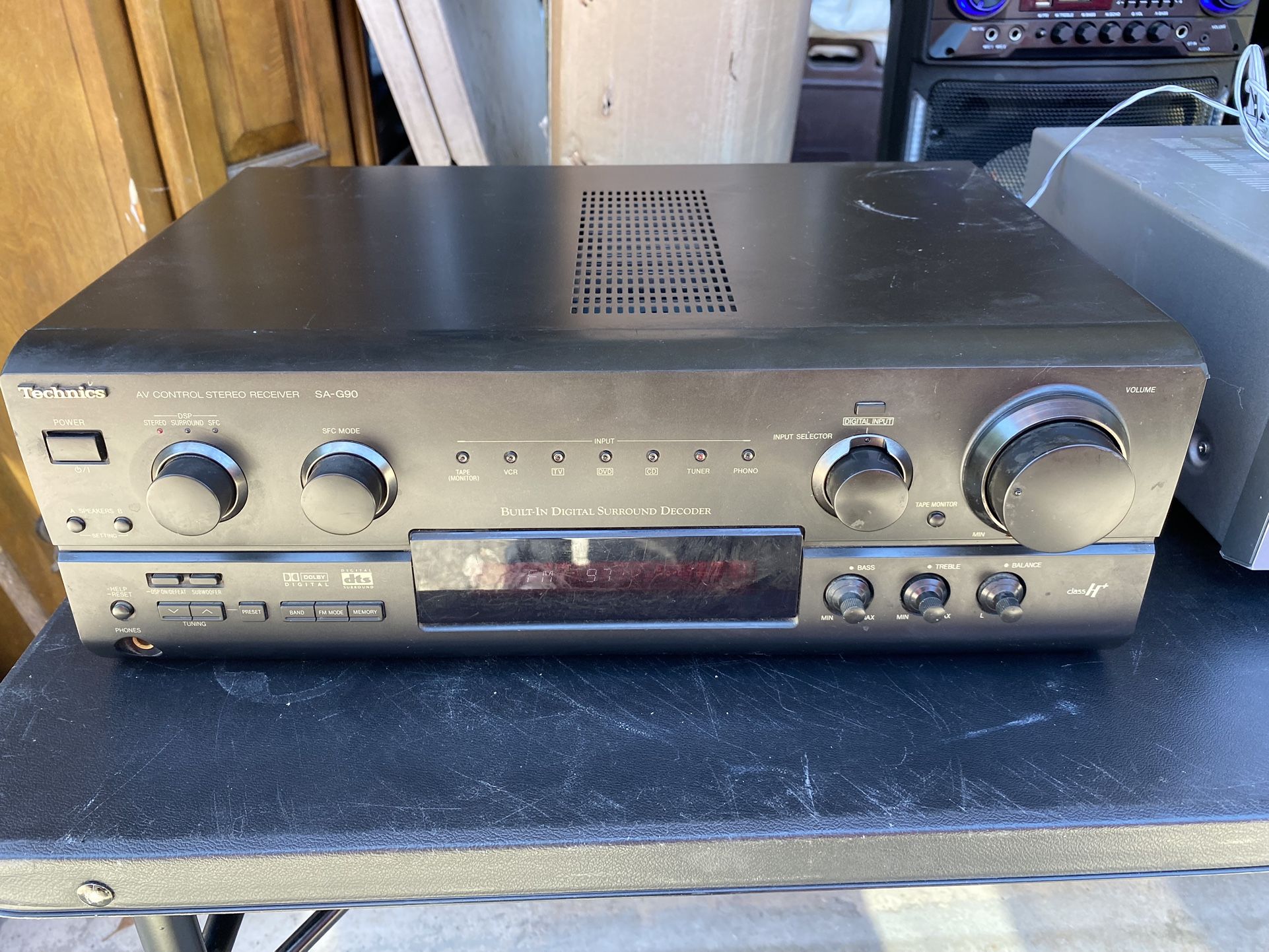 Receiver Home Stereo Technics Vintage Receiver Stereo Receiver MAKE AN OFFER!!