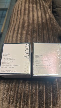 Set de crema para la cara  de dia y de noche volufirm time wise nuevas de Mary key  las dos Por 60